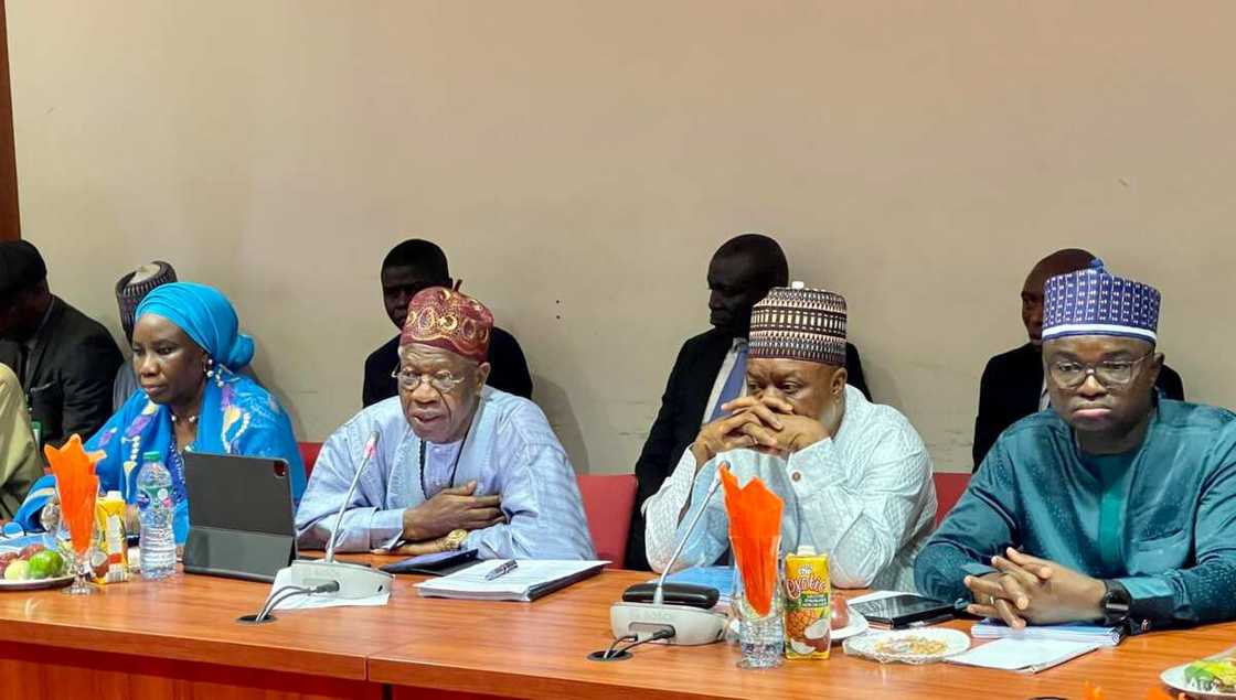 The minister of information and culture, Alhaji Lai Mohammed, 2023 fiscal year The minister of information and culture, Alhaji Lai Mohammed, 2023 fiscal year