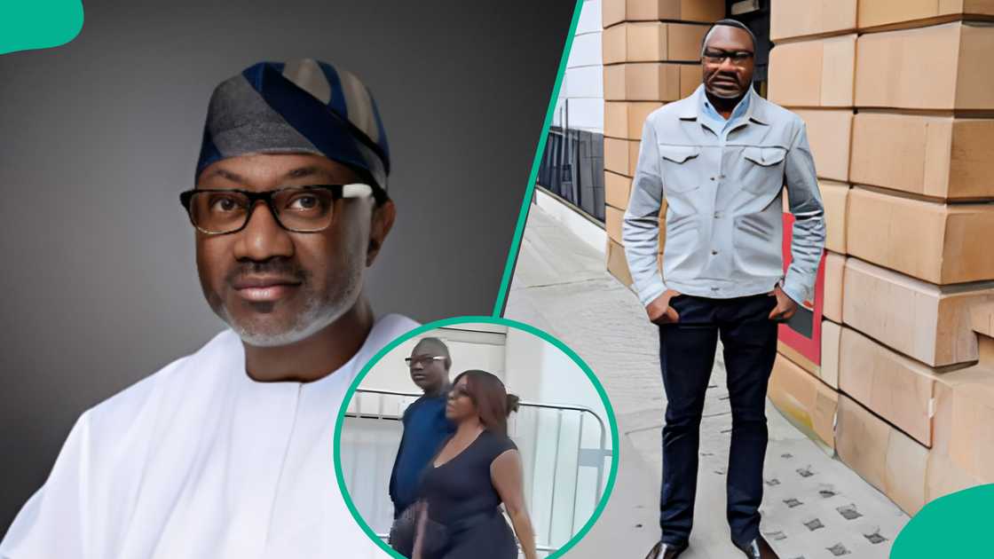 Femi Otedola spotted on London with lady, fans react