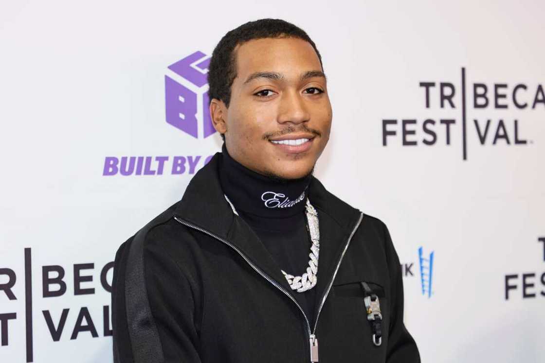 Lil Meech attends the "Taurus" premiere during the 2022 Tribeca Festival at Beacon Theatre in New York City. Lil Meech attends the "Taurus" premiere during the 2022 Tribeca Festival at Beacon Theatre in New York City.