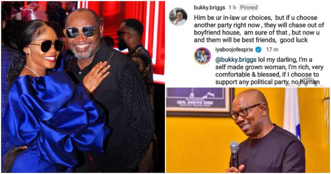 Photos of Iyabo Ojo, Paulo Okoye and Peter Obi Photos of Iyabo Ojo, Paulo Okoye and Peter Obi