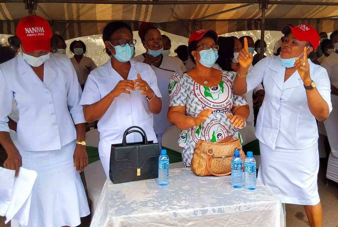 Jubilation As Gov Ugwuanyi Approves 60 Percent CONHESS for Health Workers Amid Economic Hardship Jubilation As Gov Ugwuanyi Approves 60 Percent CONHESS for Health Workers Amid Economic Hardship