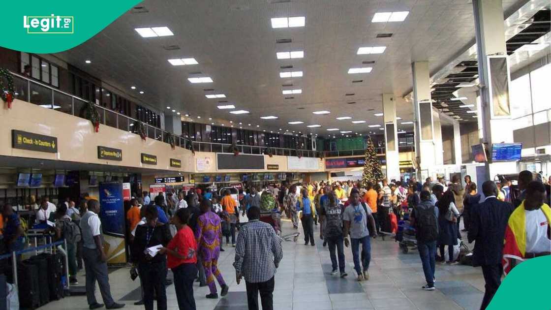 A charter flight carried 36 Nigerians, five Ghanaians, and one Gambian from four European nations back to Lagos and Accra. A charter flight carried 36 Nigerians, five Ghanaians, and one Gambian from four European nations back to Lagos and Accra.