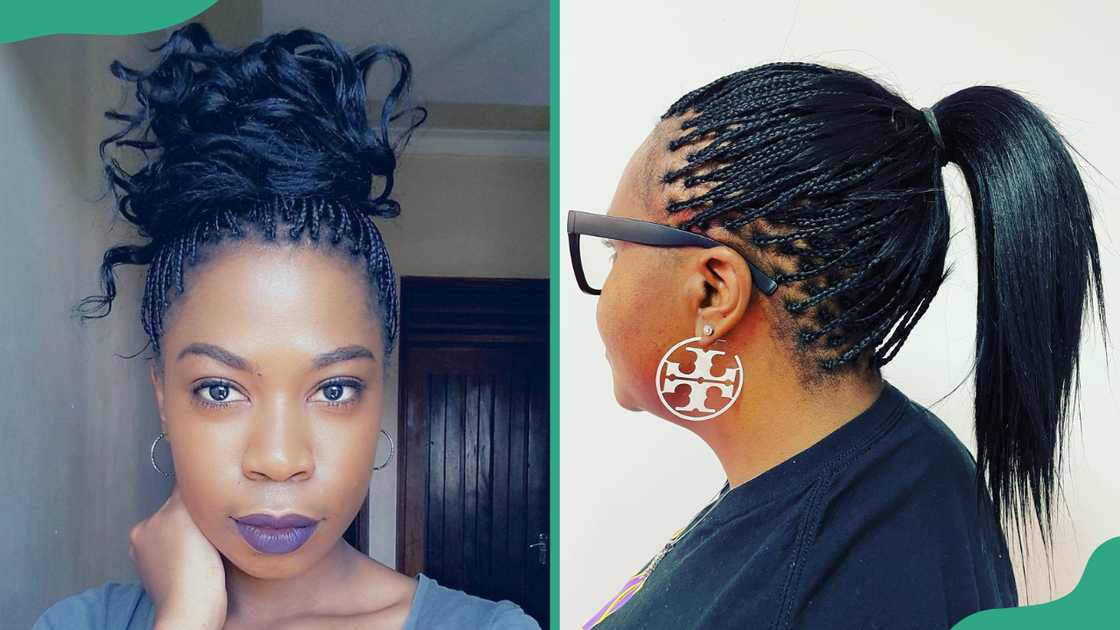 Pick and drop ponytail Pick and drop ponytail