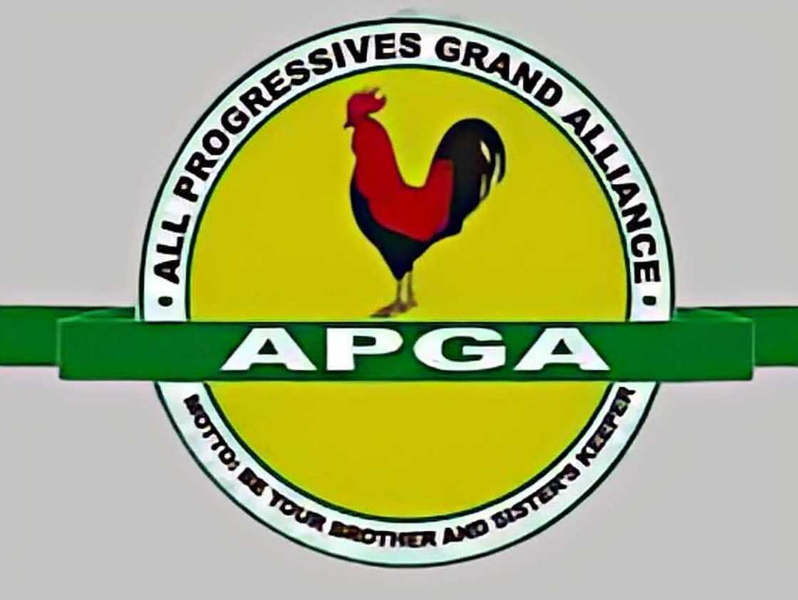 APGA's logo APGA's logo
