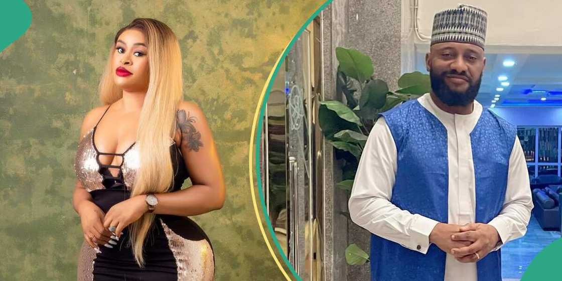 Sarah Martins drags Yul Edochie over 'fake prophecy'.