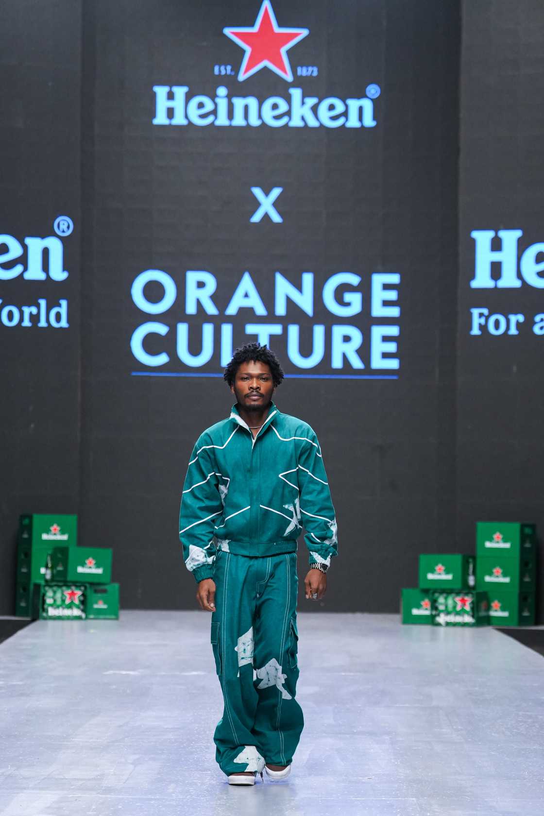 Heineken Launches the 45cl Bottle and 45 Collection at Lagos Fashion Week Heineken Launches the 45cl Bottle and 45 Collection at Lagos Fashion Week