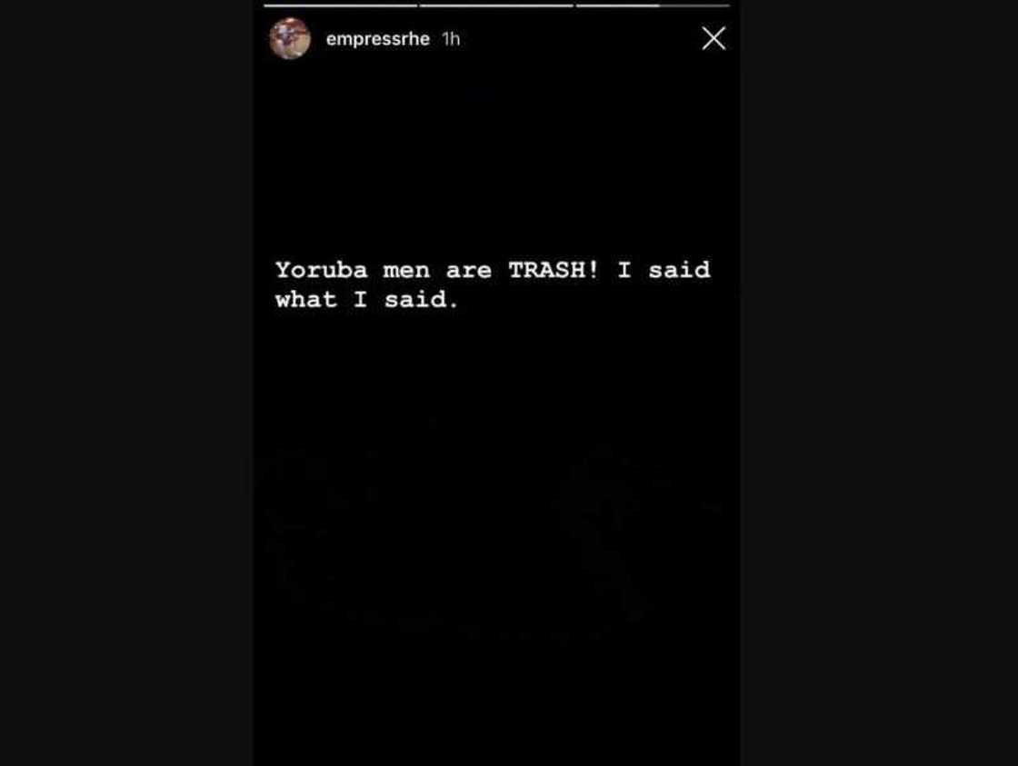 Yoruba men are trash - Stefflon Don's best friend Empress says Yoruba men are trash - Stefflon Don's best friend Empress says