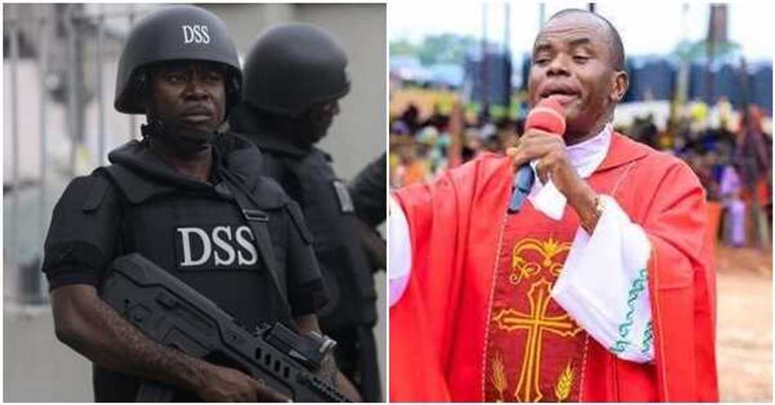 Confusion as Father Mbaka reportedly goes missing, DSS reacts Confusion as Father Mbaka reportedly goes missing, DSS reacts