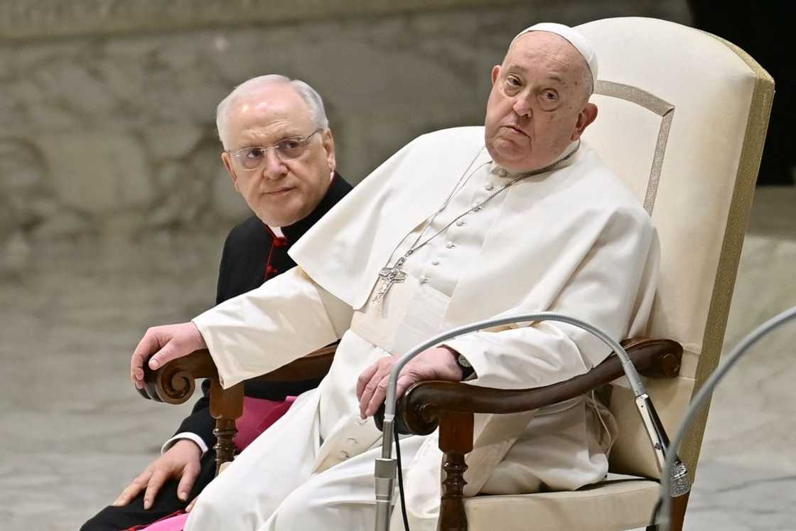 Pope confides in trusted aides