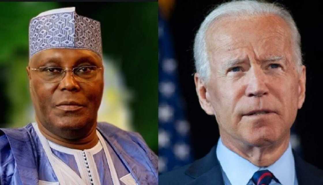Atiku ga Biden: A inganta mana tsaro, a cire takunkumi, mu karfafa alakarmu Atiku ga Biden: A inganta mana tsaro, a cire takunkumi, mu karfafa alakarmu