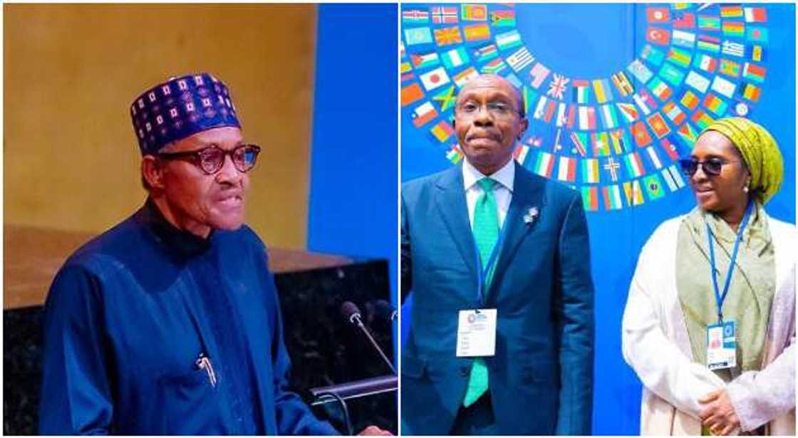 Buhari, Emefiele, Zainab