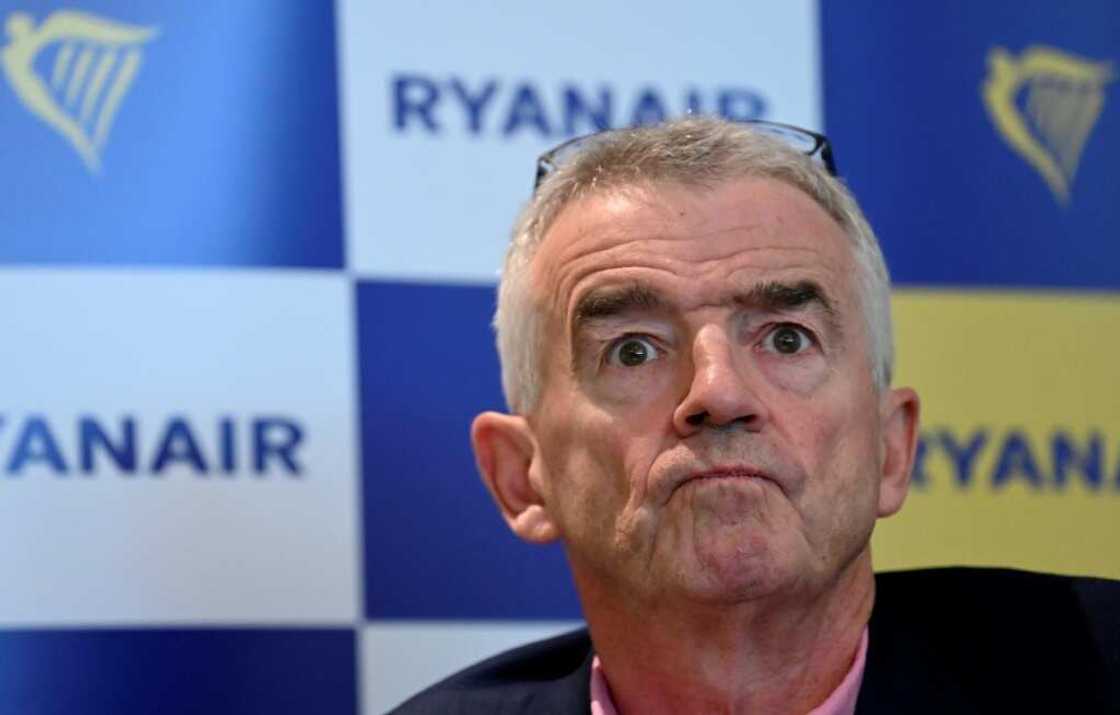 Ryanair brushed off the pie incident as a 'warm welcome'