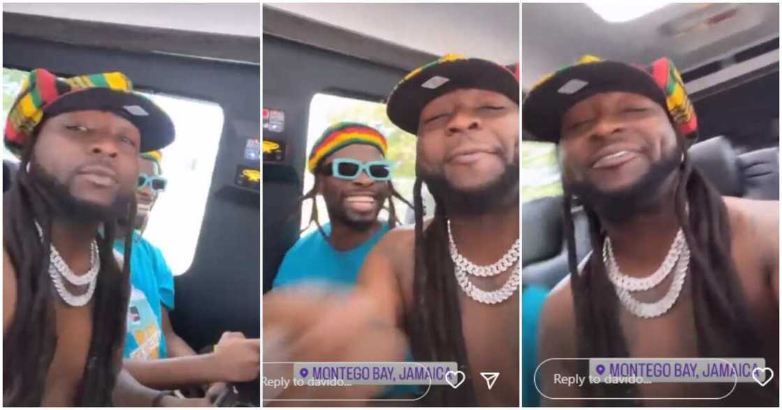 Davido in Jamaica Davido in Jamaica