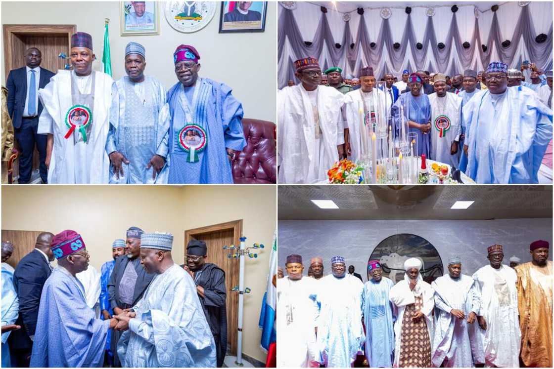 Bola Tinubu, Shettima and Buni