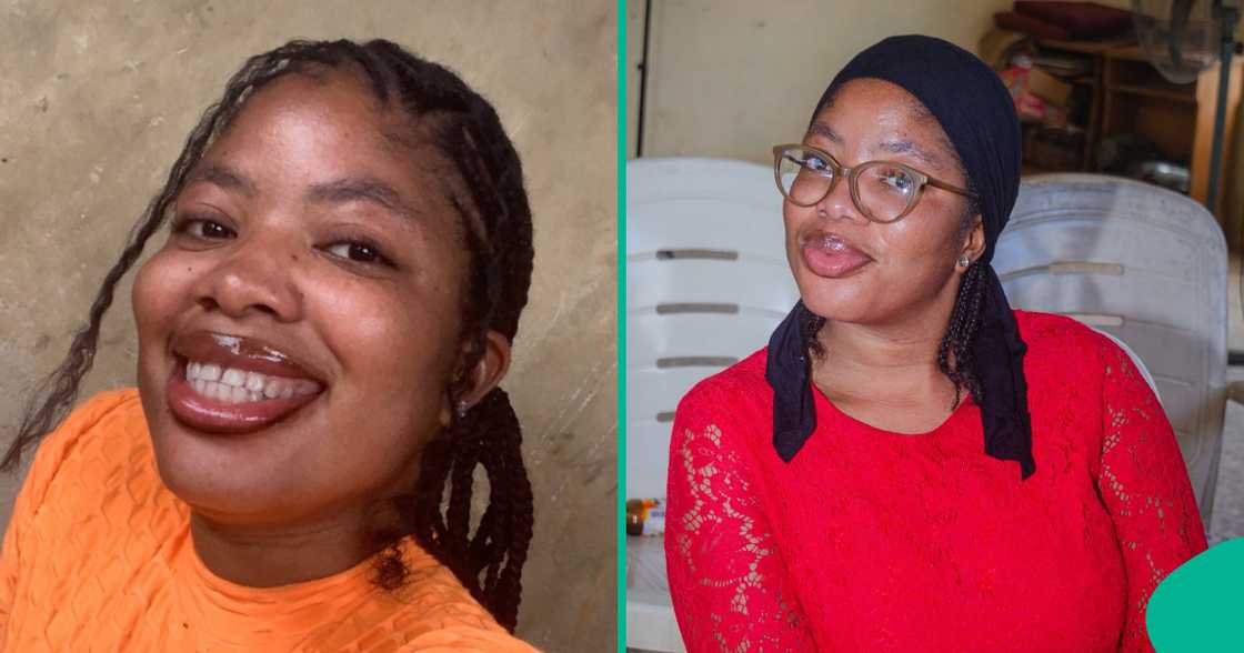 Nigerian lady Abigeal graduates with first class in mathematics.