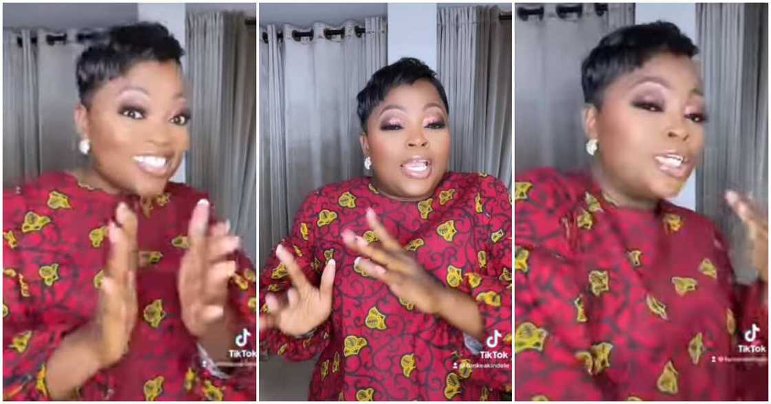 Funke Akindele at 45. Funke Akindele at 45.