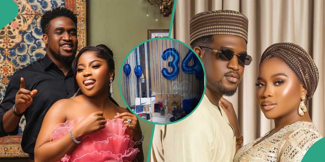 Veekee James shares video of surprise for husband Femi Atere on birthday. Veekee James shares video of surprise for husband Femi Atere on birthday.