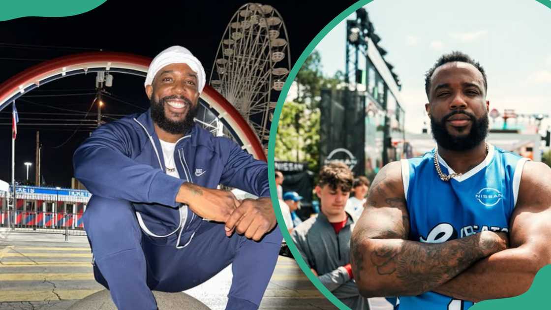 Cash Nasty at an amusement park and out and about on the streets