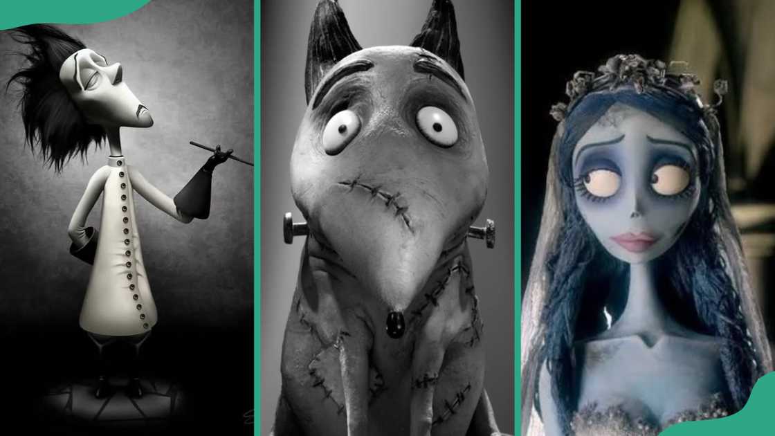 Popular Tim Burton characters