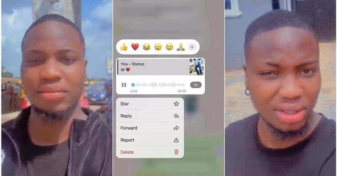 Man shares voice note he received from girlfriend's mother Man shares voice note he received from girlfriend's mother