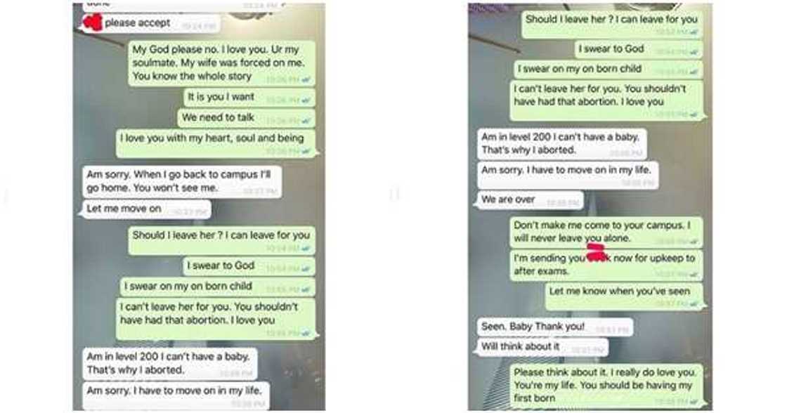 Pregnant wife discovers her husband impregnates a 200-level student, wants her to keep it Pregnant wife discovers her husband impregnates a 200-level student, wants her to keep it