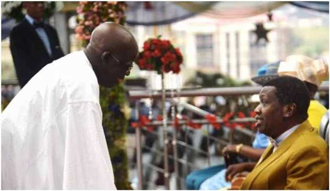 Adeboye, Tinubu Adeboye, Tinubu