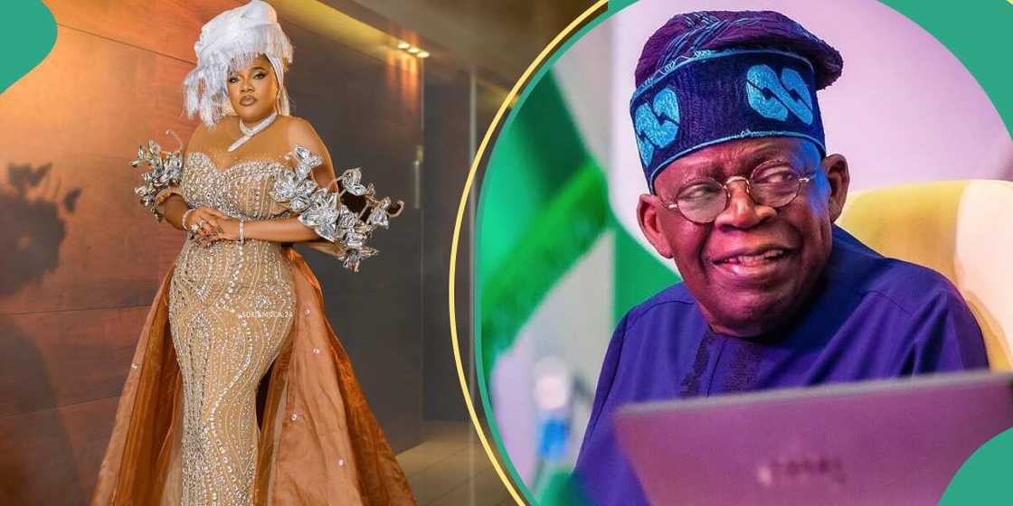 Toyin Abraham finally reveals the one thing she will never do despite supporting Pres. Tinubu. Toyin Abraham finally reveals the one thing she will never do despite supporting Pres. Tinubu.