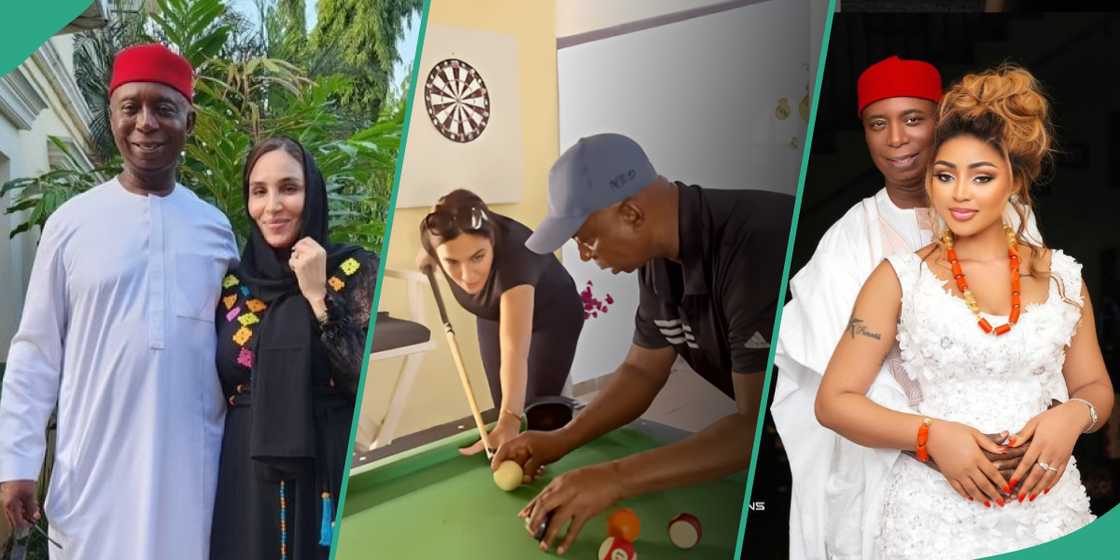 Ned Nwoko shows off Moroccan Wife, Ned Nwoko and Regina Daniels Ned Nwoko shows off Moroccan Wife, Ned Nwoko and Regina Daniels