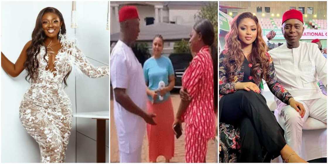 Yvonne Jegede speaks on her alleged court wedding with Regina Daniel’s husband Ned Nwoko, Yvonne Jegede meet with Ned Nwoko and Regina Daniels, Regina Daniels and Ned Nwoko