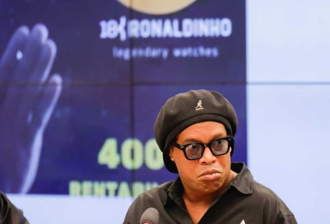 Brazilian ex-footballer Ronaldinho testifies before a congressional hearing on an alleged cryptocurrency pyramid scheme Brazilian ex-footballer Ronaldinho testifies before a congressional hearing on an alleged cryptocurrency pyramid scheme