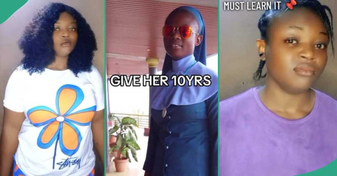 Before and after pictures of former reverend sister sparks uproar online Before and after pictures of former reverend sister sparks uproar online