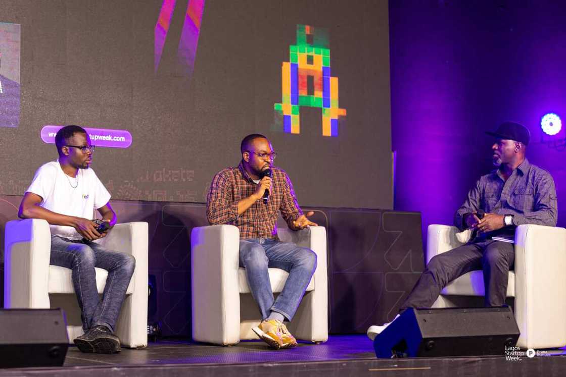 Legit.ng, Lagos Startup Week, Fintech panel session, Business head of desk Legit.ng, Lagos Startup Week, Fintech panel session, Business head of desk
