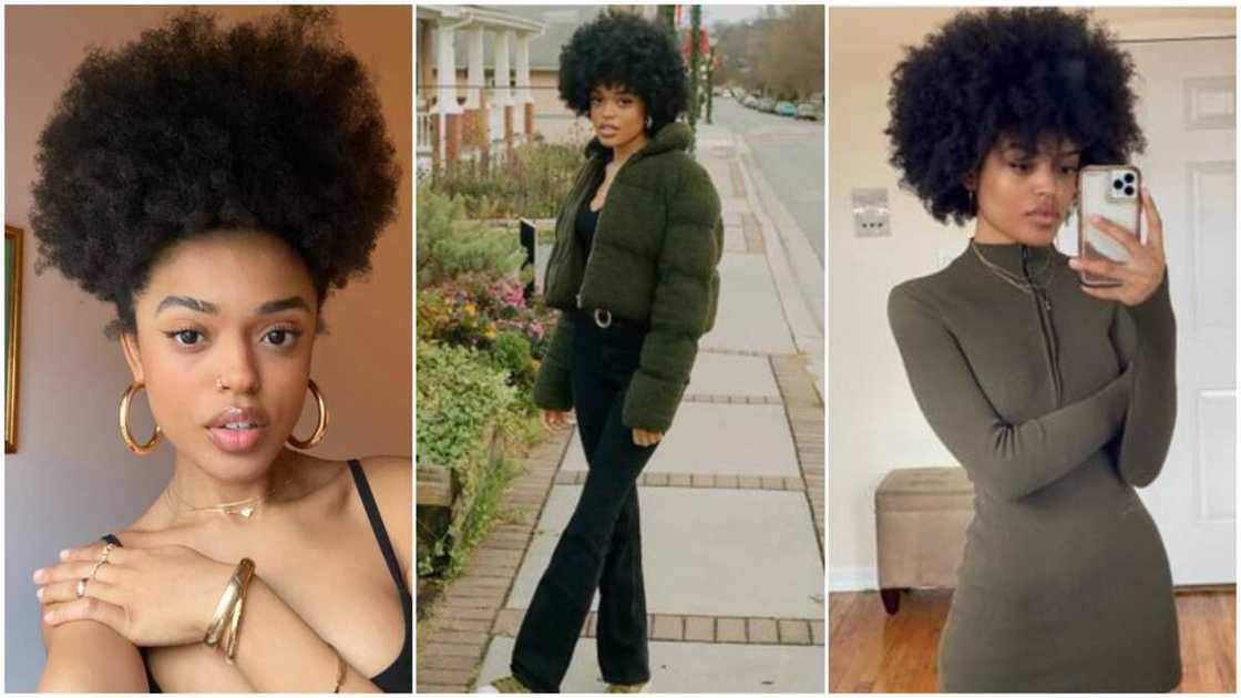 Beautiful lady rocks natural hair, her photos go viral, get people talking Beautiful lady rocks natural hair, her photos go viral, get people talking