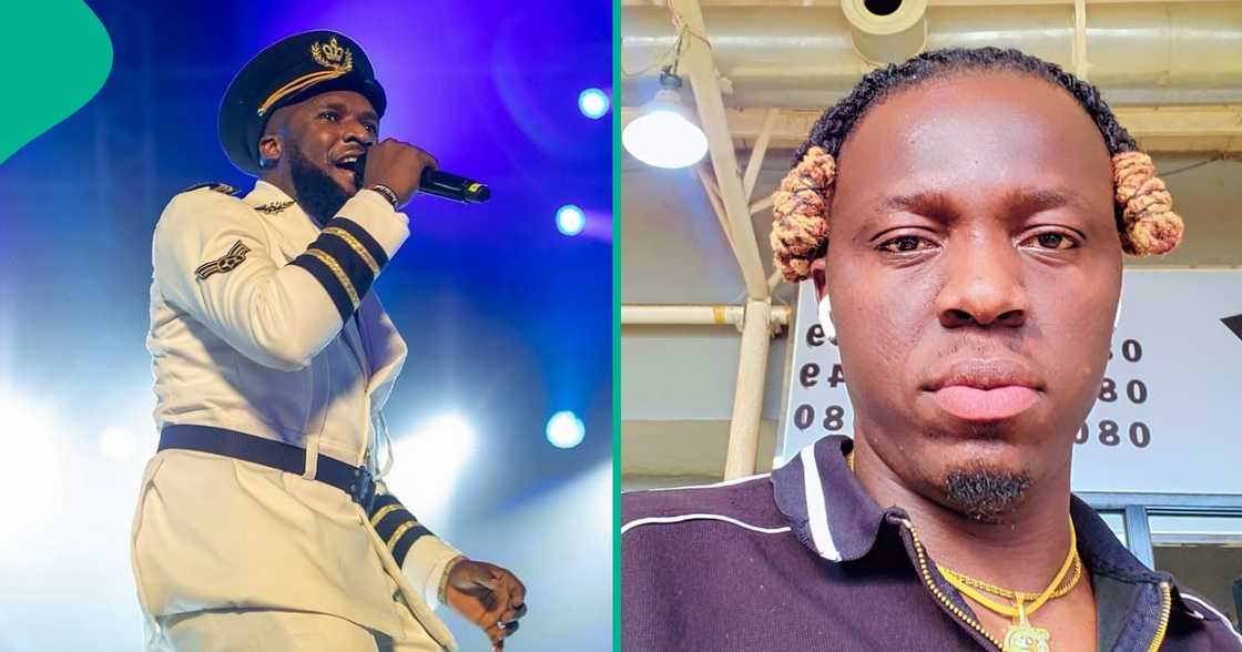 Ebuka Songs at Akpororo's concert. Ebuka Songs at Akpororo's concert.