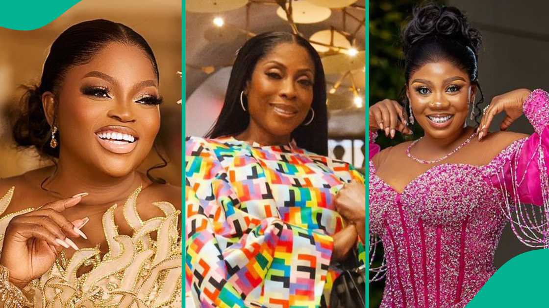 Funke Akindele, MoAbudu, Wunmi Toriola make fans proud. Funke Akindele, MoAbudu, Wunmi Toriola make fans proud.