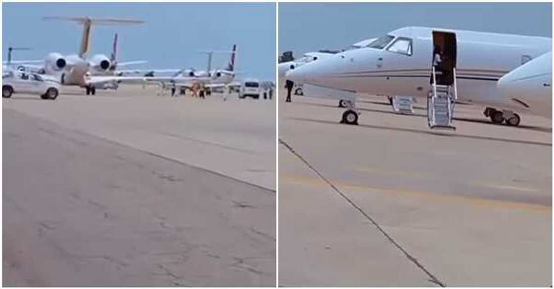 Buhari’s Son Wedding: Over 25 Private Jets sighted AT Kano Airport Buhari’s Son Wedding: Over 25 Private Jets sighted AT Kano Airport