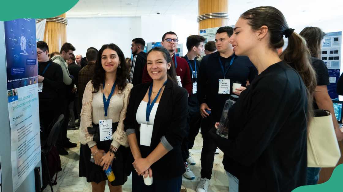 Transilvania University of Brașov students.