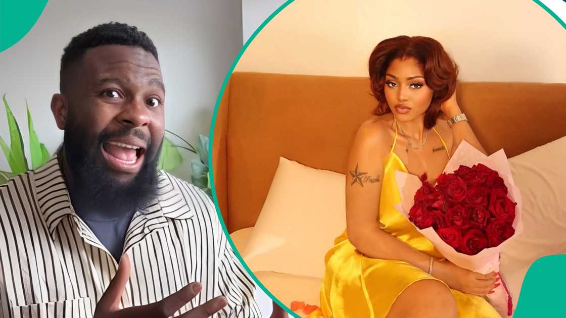 Oyemykke reacts to Regina Daniels' substance test, blasts actress