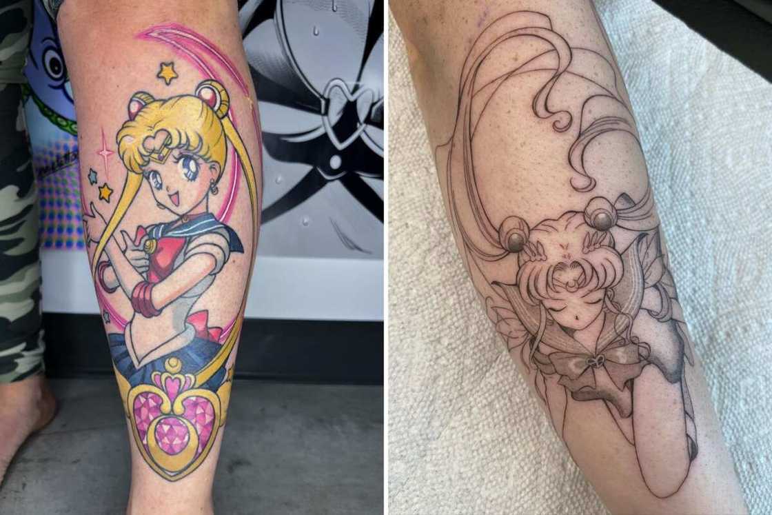 Sailor moon tattoo