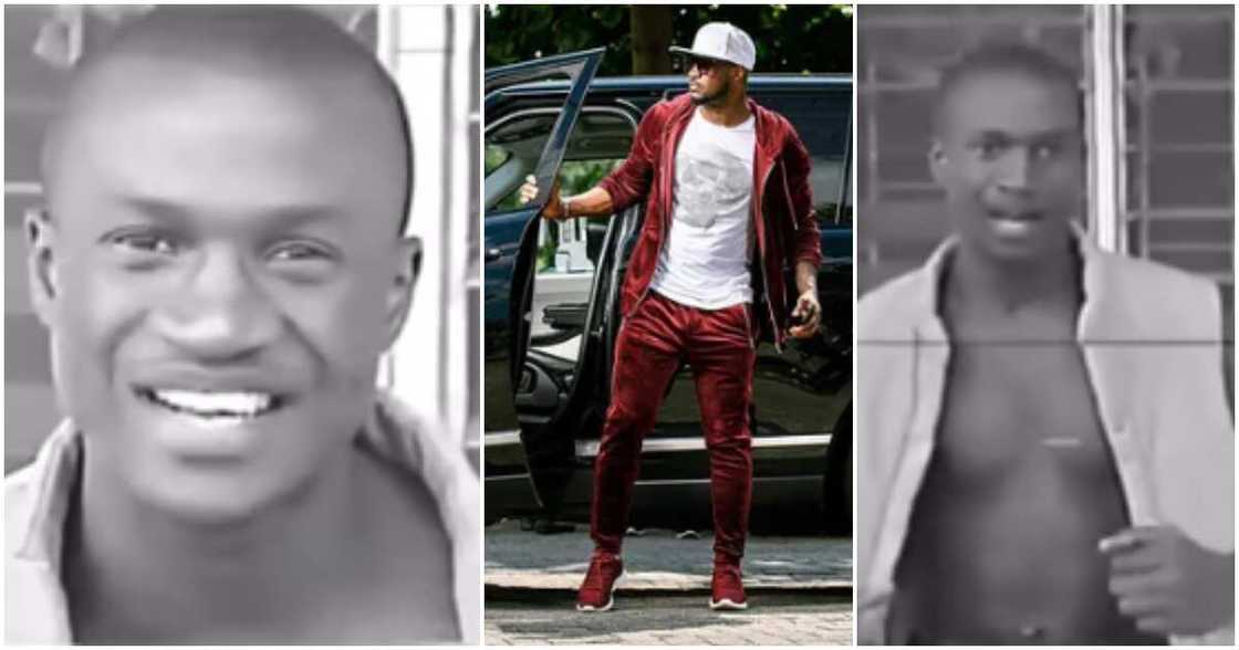 Peter Okoye shares throwback video