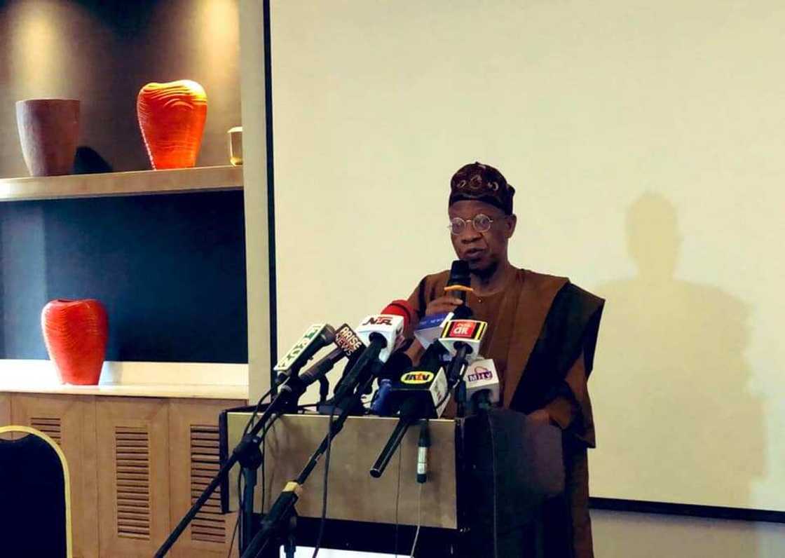 Lai Mohammed says Nigeria's security will improve in 2021 Lai Mohammed says Nigeria's security will improve in 2021