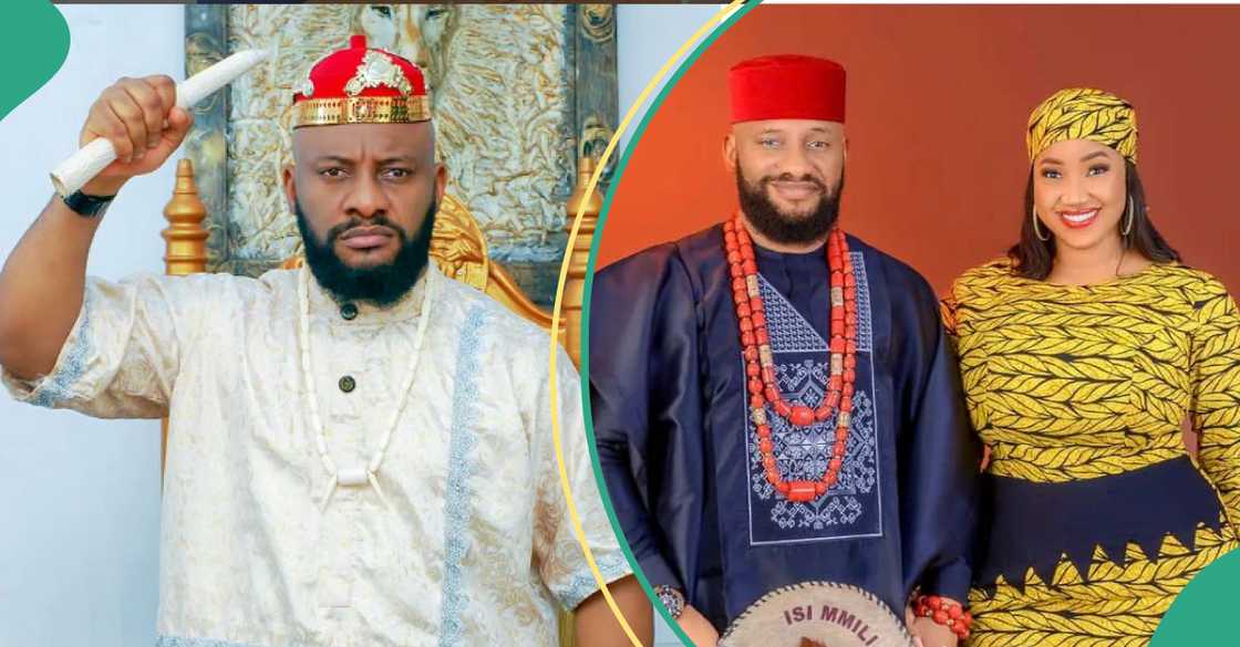 Yul Edochie, Yul Edochie and Judy Austin Yul Edochie, Yul Edochie and Judy Austin