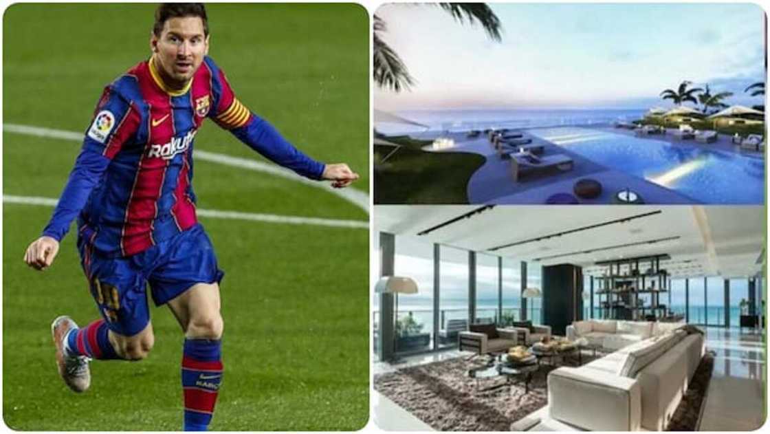 Hotunan tamfatsetsen gidan da Lionel Messi ya siya a Miami na Pam miliyan 5