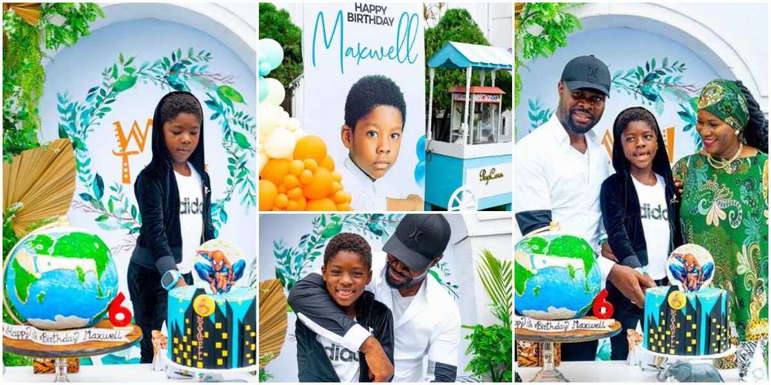 Actress Stephanie Linus and her family Actress Stephanie Linus and her family