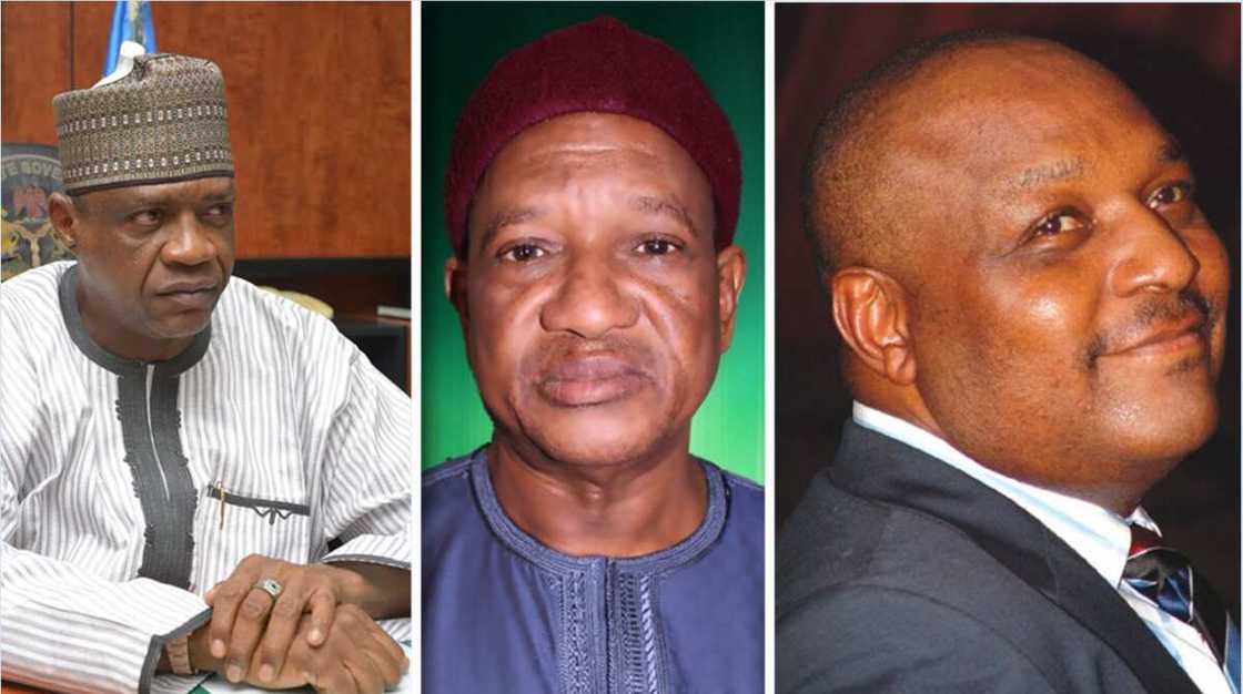 Jerin gwamnonin da suka shafe fiye da shekaru takwas akan mulki Jerin gwamnonin da suka shafe fiye da shekaru takwas akan mulki