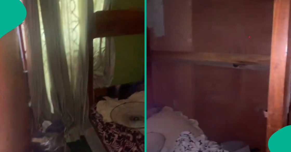 Lady shows her boyfriend's house in Ikoyi after visiting for first time