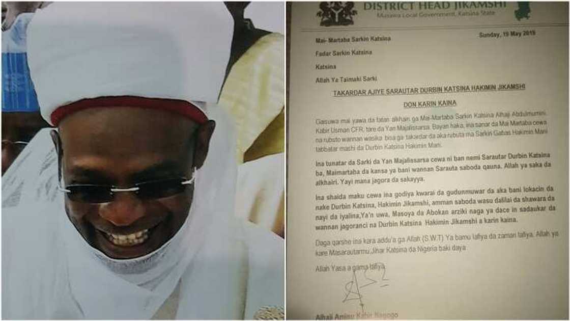 Da dumi dumi: Durbin Katsina, hakimin Jikamshi yayi murabus daga mukaminsa Da dumi dumi: Durbin Katsina, hakimin Jikamshi yayi murabus daga mukaminsa