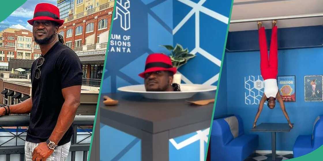 Paul Okoye and Ivy Ifeoma in the US Paul Okoye and Ivy Ifeoma in the US
