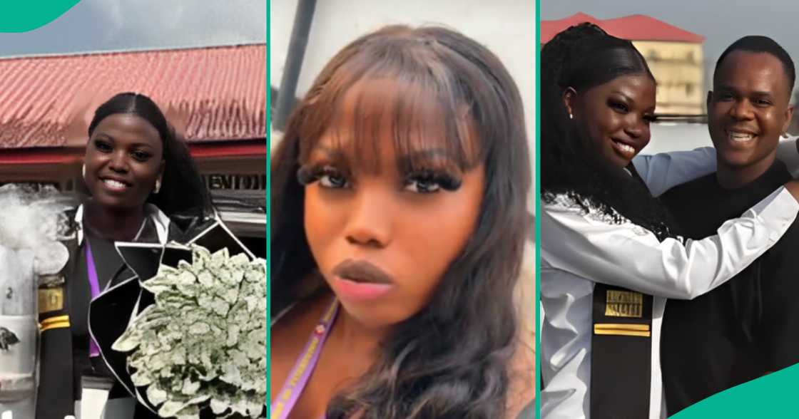 Lady hails husband who sponsored her education at UNIBEN Lady hails husband who sponsored her education at UNIBEN