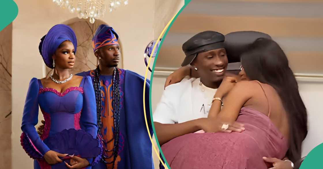 Priscilla Ojo and husband Juma Jux taunt naysayers with office romance moments Priscilla Ojo and husband Juma Jux taunt naysayers with office romance moments